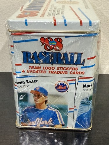 Juego de lata conmemorativa brillante Fleer Update 1988 sellado de fábrica - Imagen 3 de 4