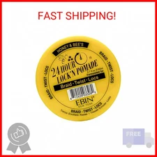 EBIN NEW YORK 24 HOUR LOCK'N POMADE Braid Formula Honey & Bee’s 2.7oz | Ideal fo