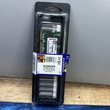 M12864C250 Kingston 1GB PC2700 DDR-333MHz non-ECC Unbuffered CL2.5 New Open Box