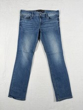 Express Stella Skinny Jeans Womens 10S Blue Denim Flat Front Low Rise Streetwear