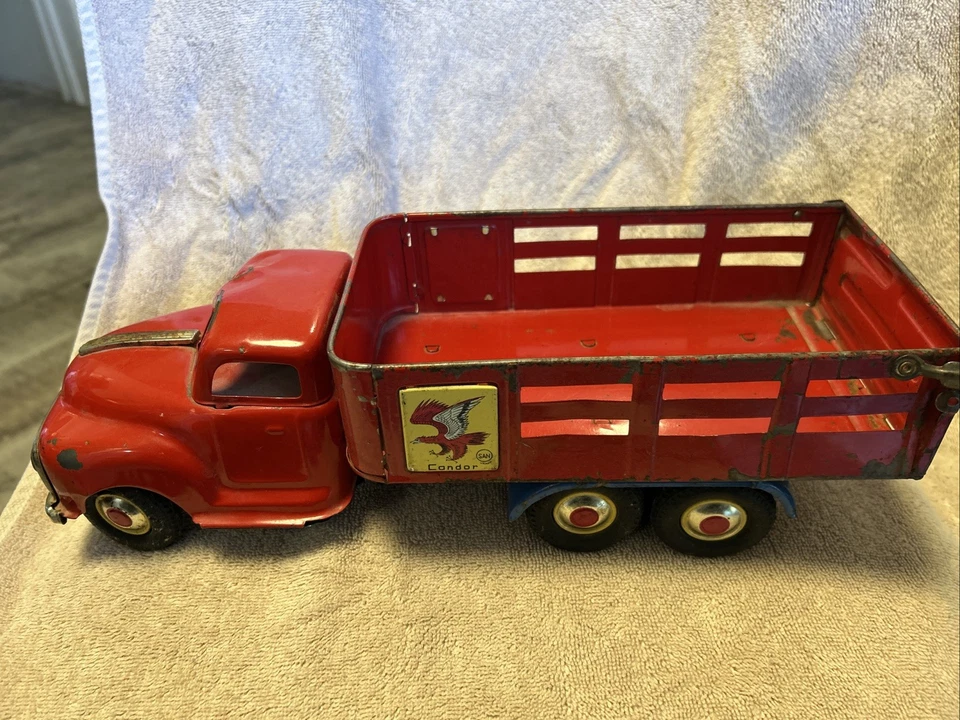 Camión de estacas de metal Condor de colección - Japón 1955 Foto 4 de 4