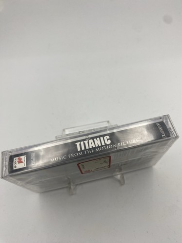 SS Various Titanic Original Movie Soundtrack SS Tape Music Cassette Sealed - Picture 3 of 3