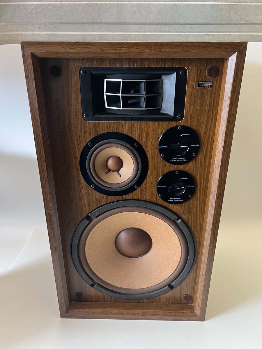 PIONEER CS-700D 音出し確認しました。 Pioneer CS-700G Speaker Rare Vintage (Made In Japan) (READ