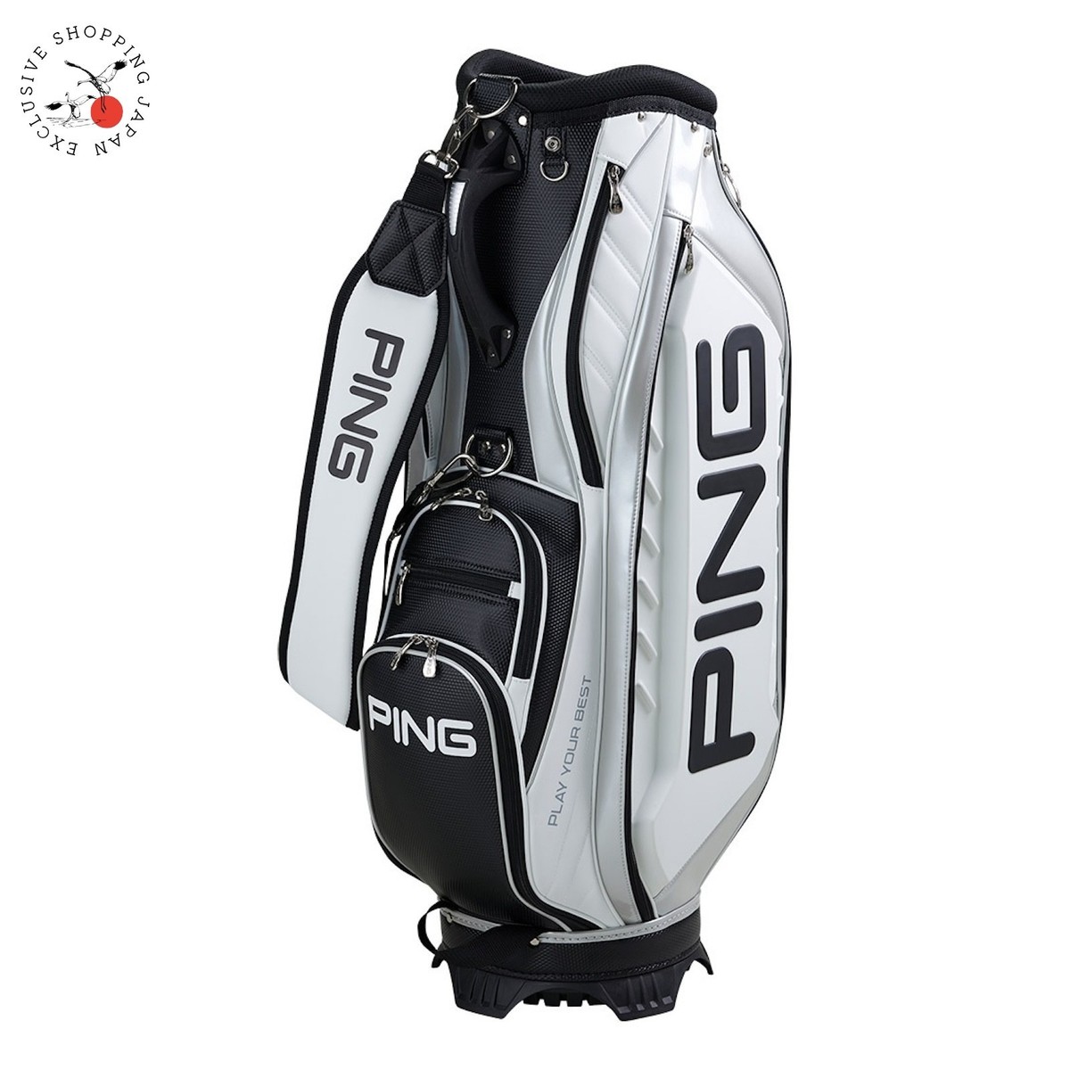 Ping Golf Authentic Cart Bag 9inch 5-way Enamel Full-Open Pocket