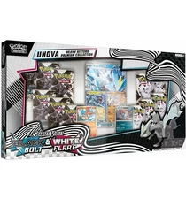 Pokemon Unova Heavy Hitters Costco Premium Collection Black Bolt White Flare