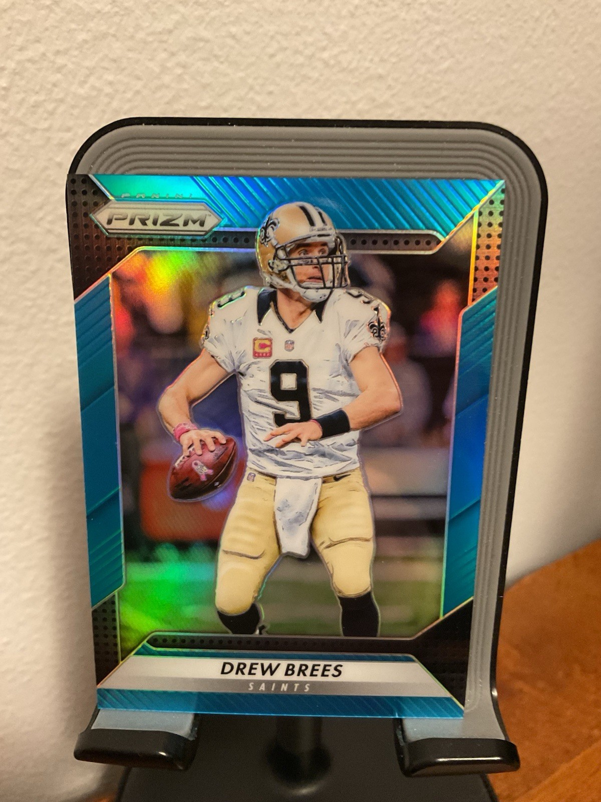 2016 Panini Prizm - Drew Brees #111 Light Blue Prizm /199 New Orleans Saints