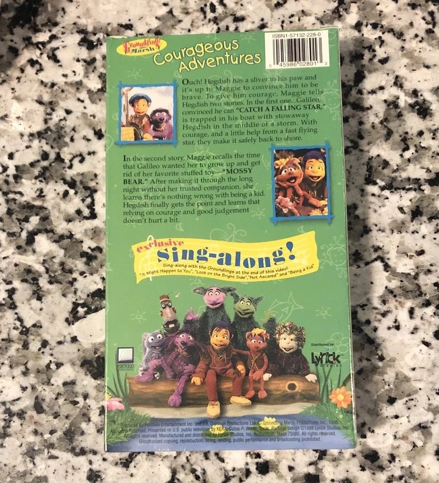 Groundling Marsh: Courageous Adventures (VHS) Brand New & Sealed! Free Shipping! - Image 2 of 2