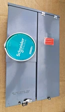 Square D 125 Amp 8-Space 4 Circuit Outdoor Ring Socket Surface Mount Meter Main