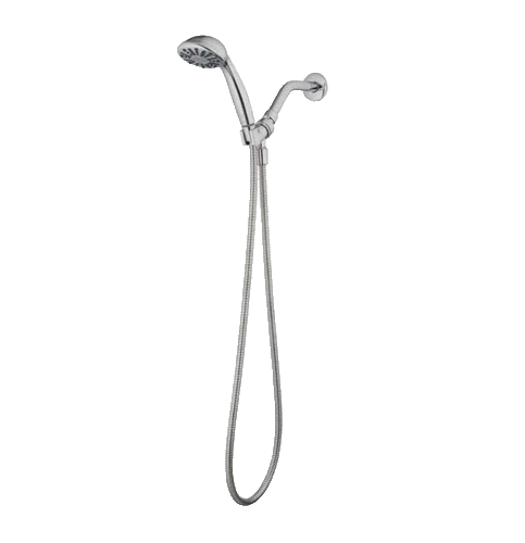 NEW Glacier Bay 1-Spray Wall Mount Handheld Shower Head 1.8 GPM in Chrome - Picture 1 of 2