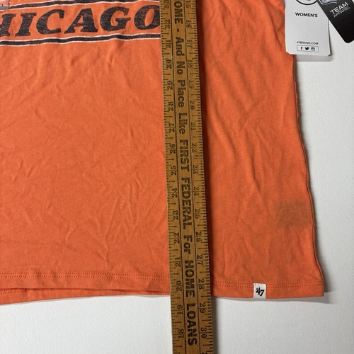 47 Chicago Da Bears Historic Signal Orange T Shirt Large NEW - Picture 7 of 8