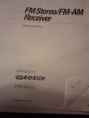sony fm receiver