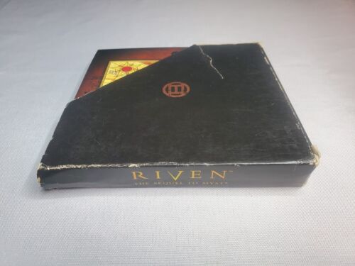 Riven The Sequel to Myst CD-ROM gioco per computer per PC 1998 set di 5 dischi - Foto 3 di 4