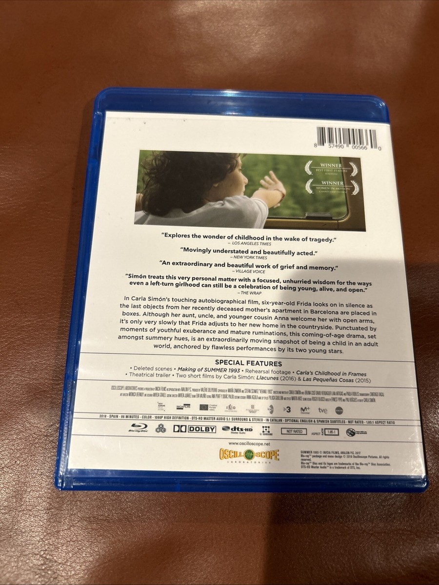 Summer 1993 (Blu-ray, 2017) Oscilloscope 857490005660| eBay