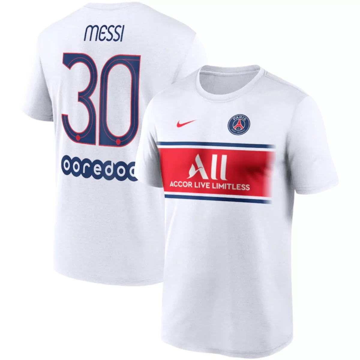 Lionel Messi Paris Saint-Germain Nike Youth 2022/23 Away Breathe