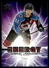 2019-20 Upper Deck Pure Energy Gabriel Landeskog Colorado Avalanche #PE-33