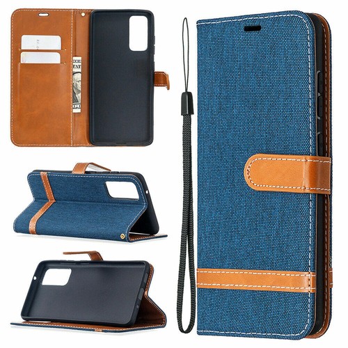 Cowboy Leather Flip Wallet Folio Phone Case Cover For Samsung S20FE S20 Plus S20 - Picture 10 of 19