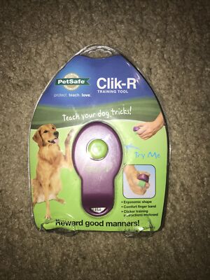 PetSafe Clik-R Dog Training Clicker Positive Behavior Reinforcer for Pets Train