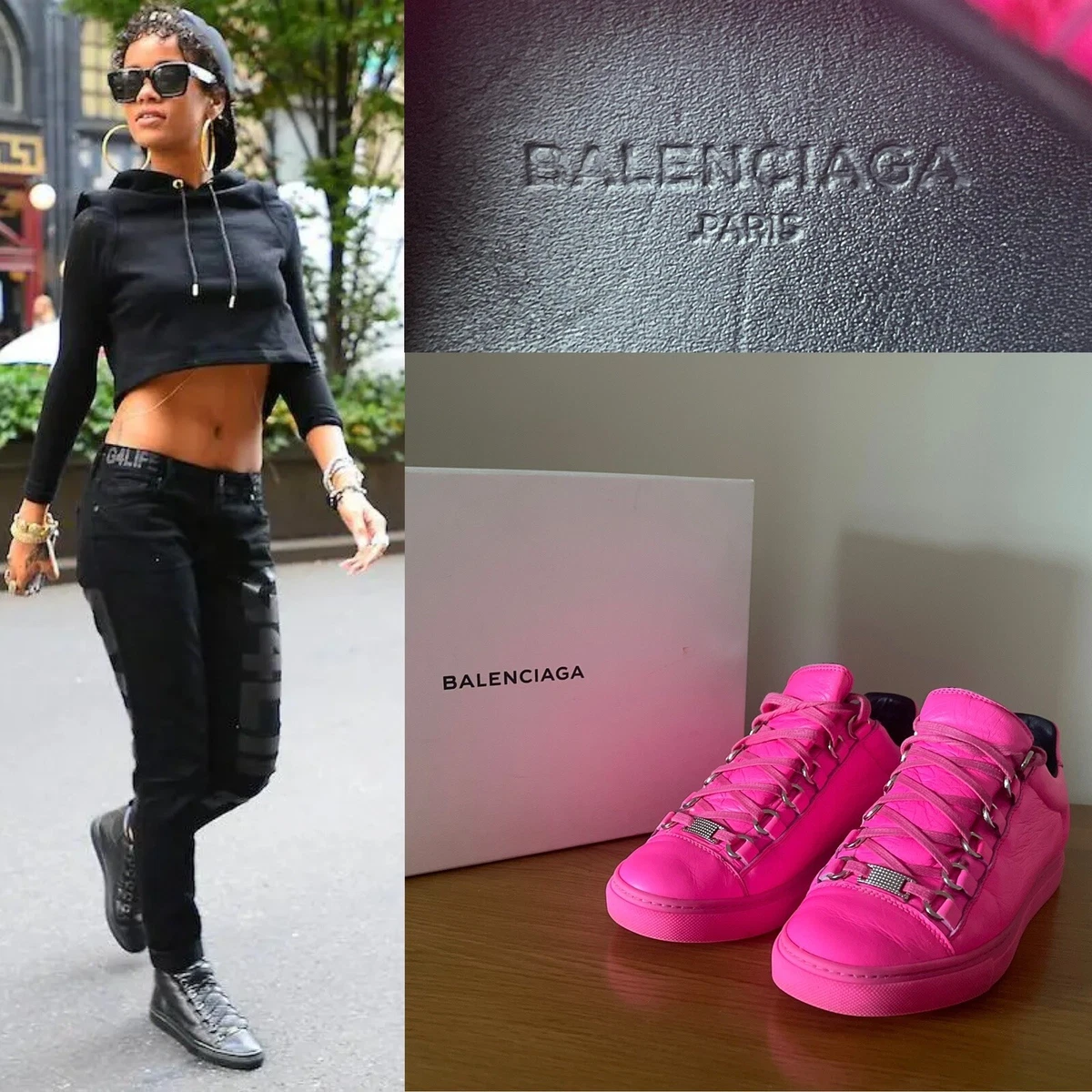 Balenciaga hot pink Clearance