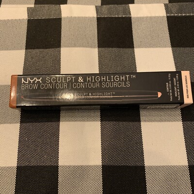 NEW NYX Sculpt & Highlight Brow Contour SHBC04 Soft Pink/ Auburn.