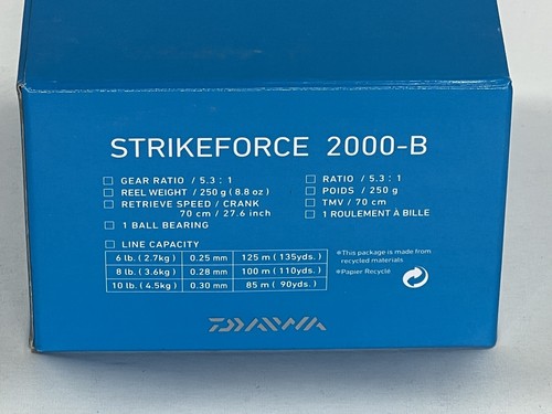 Daiwa Strikeforce 2000-B Spinning Reel SF2000-B - NEW - Picture 2 of 3