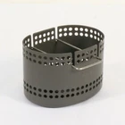 BCB CRUSADER COOKER MK2 GREY - multi fuel stove for Crusader Cup