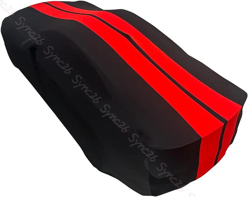 Car Cover Indoor Stain Stretch Dustproof Custom For Honda CR-V BREEZE RedBlack Foto 4 de 4