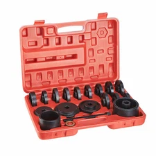 FWD Front Wheel Drive Bearing Press Tool Puller Pulley Removal Adapter Kit 23pcs