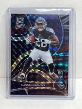 2022 PANINI SPECTRA Interstellar PRIZM BLACK /60 RC ROOKIE HASSAN HASKINS TITANS