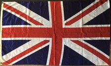British Flag 36 x 58 1/2 Metal grommets for wall hanging
