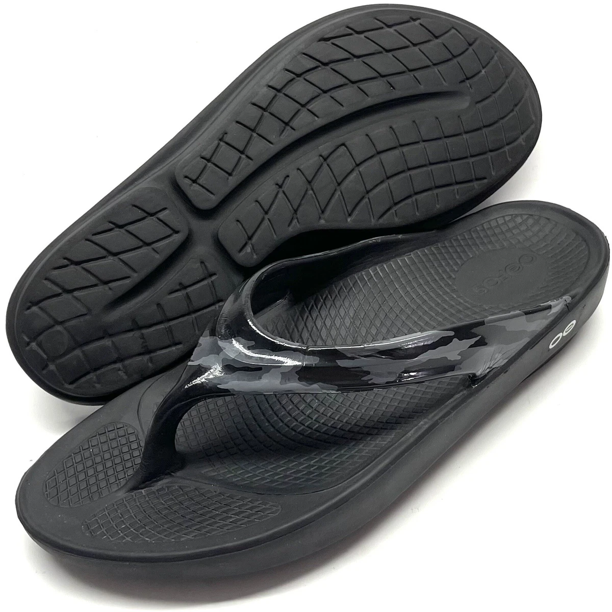 Oofos black camo sale
