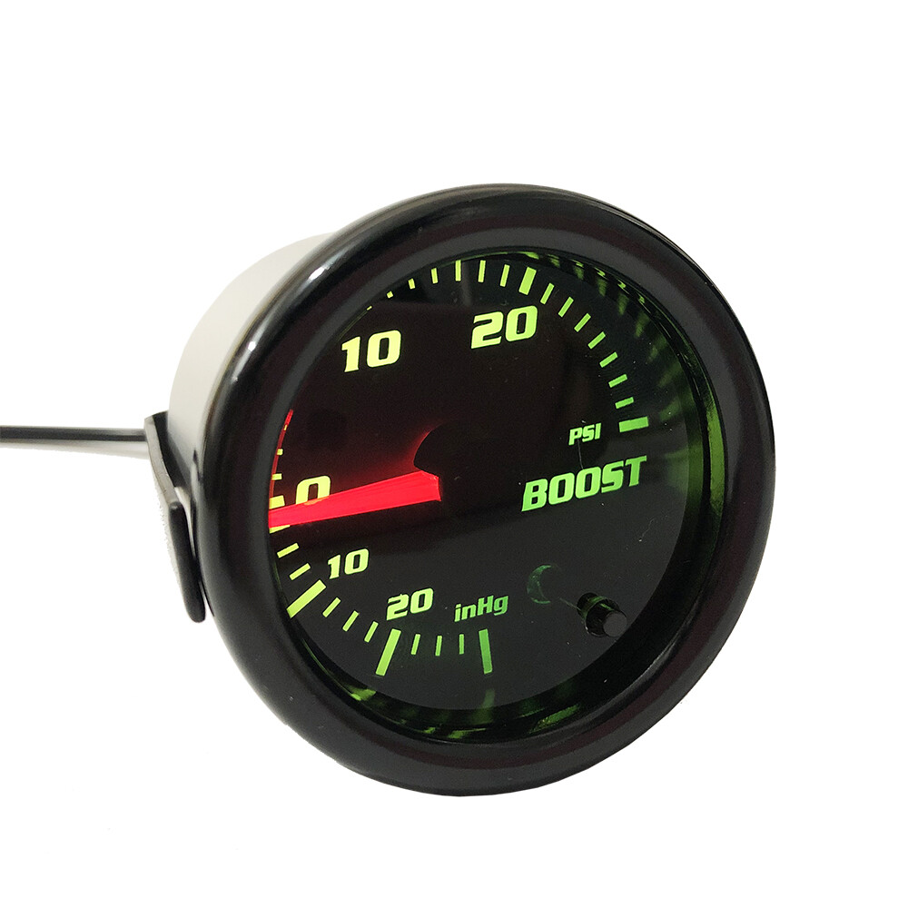 Boost Vacuum Gauge 52mm Turbo Boost Gauge 0-30 PSI With 7 Color Options - Mechanical Turbo Meter For Custom Car Interiors 0-30 PSI Turbo Meter - Foto 9