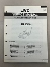 JVC TN-E45 Original Service Manual Free Shipping