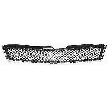 New Grille Fits 2009-2012 Chevrolet Traverse Upper Chrome Shell Plastic ...
