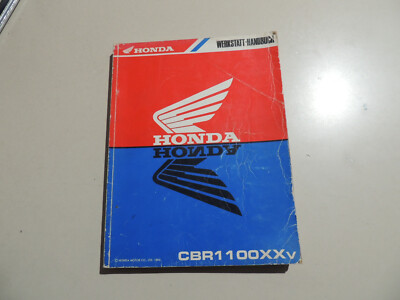Honda CBR 1100 XX BlackBird 1997 Reparatur Wartung Werkstatthandbuch