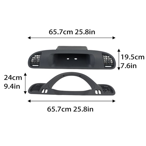 For Mercedes Sprinter 1999-2006 Trims Speedometer Dashboard Storage Compartment - Photo 10/10