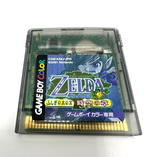 Nintendo Game Boy Color The Legend Of Zelda Oracle Of Ages *JAPANESE VERSION*