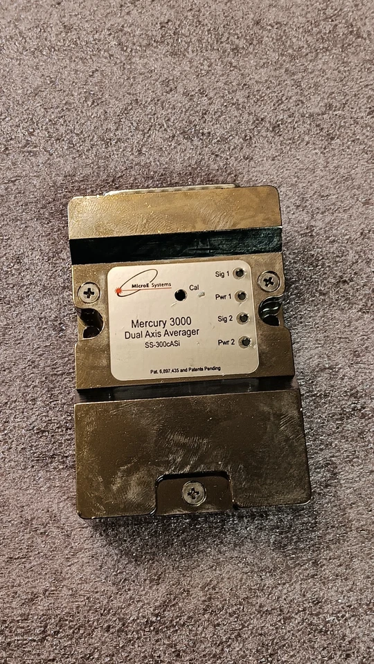 MICRO E SYSTEMS MERCURY 3000 DUAL AXIS AVERAGER SS-300cASI - Image 3 of 4