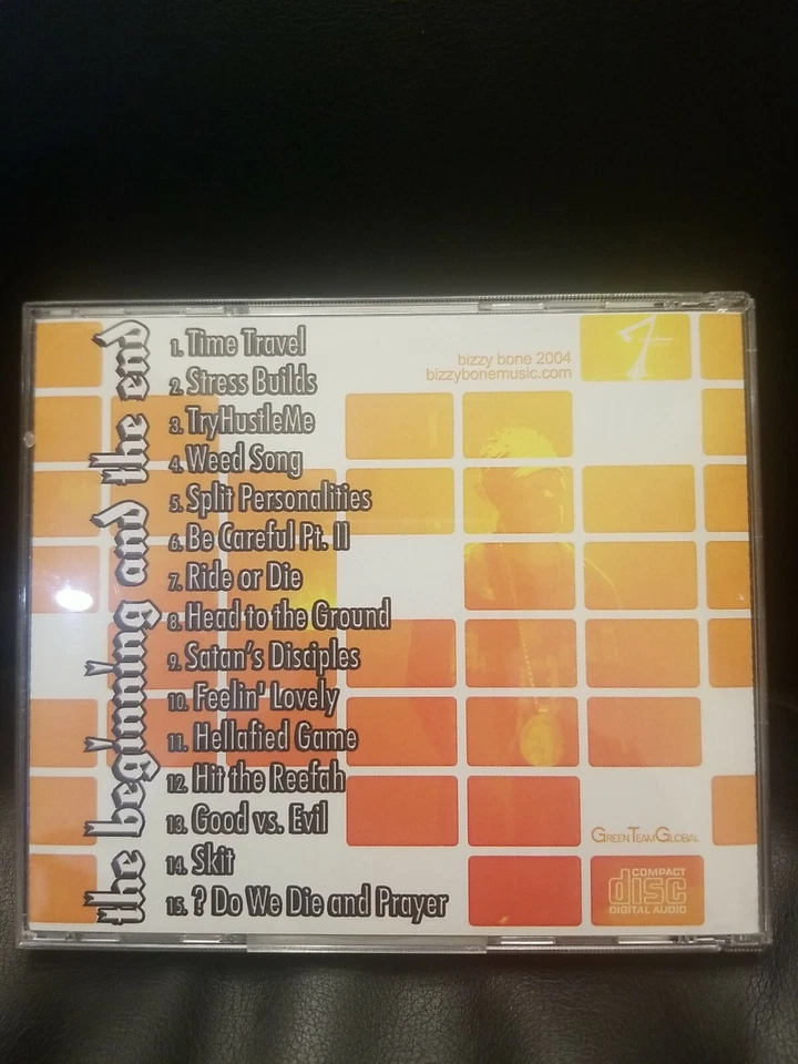 Bizzy Bone-The Beginning and the end.  Super Rare.  Great condition.  Foto 3 de 4