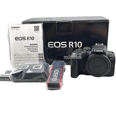 New CANON EOS R10 Mirrorless Digital Camera Body Only 24.2MP APS-C