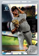 2020 Bowman Chrome #HF-JC Joey Cantillo - Hidden Finds /150 Atomic Refractor RC