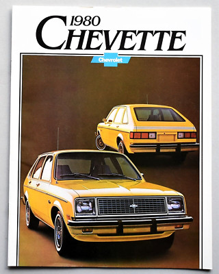 ORIGINAL 1980 CHEVROLET CHEVETTE SALES BROCHURE CATALOG ~ 16 PAGES ~ 8.5'' x 11''