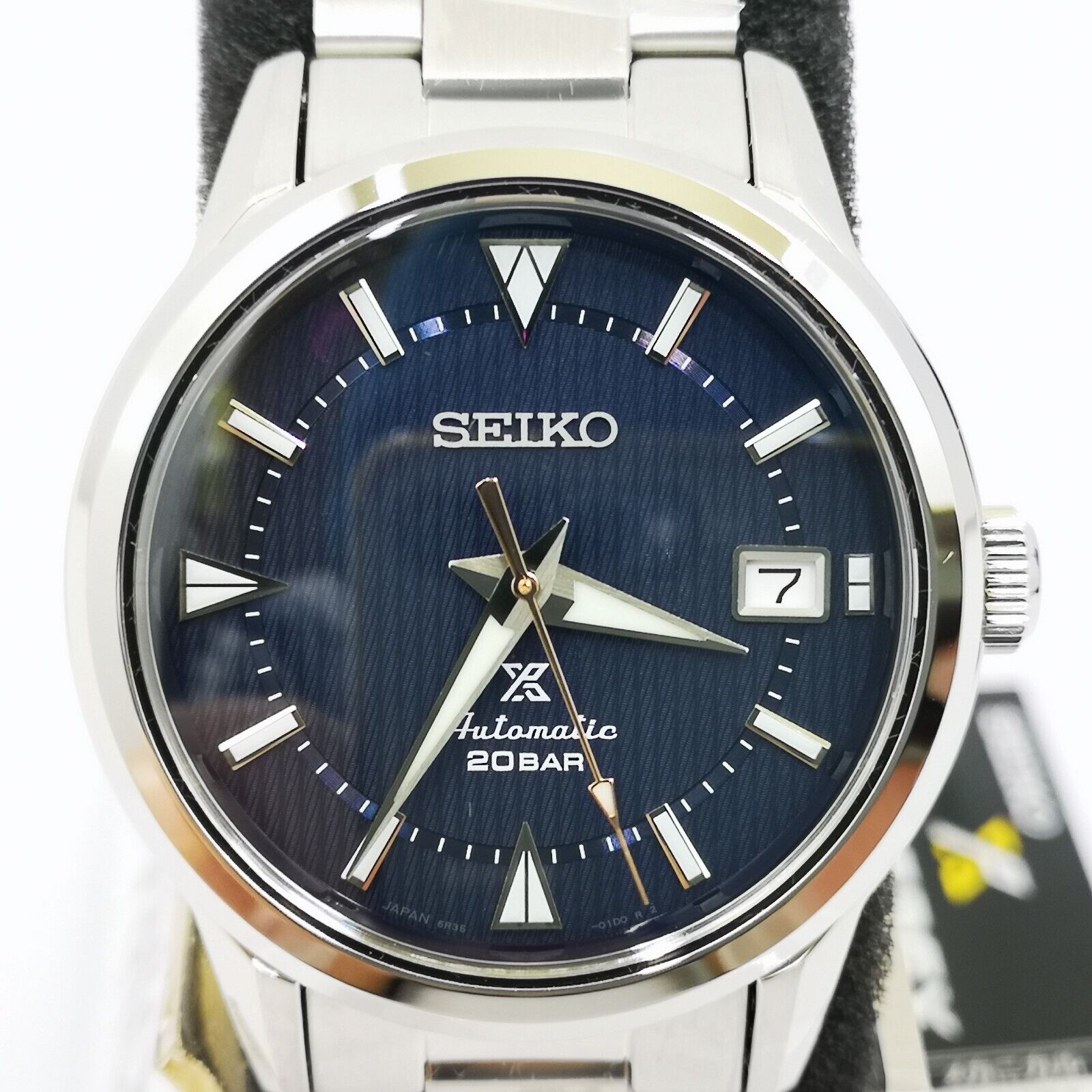 SEIKO Prospex SBDC159 Blue Dial Alpinist Automatic Men's Watch New in Box |  eBay