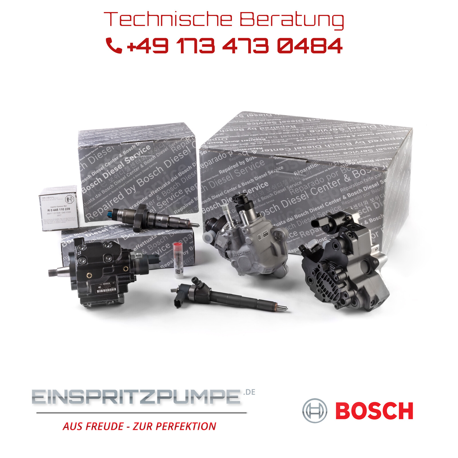 Bosch Einspritzpumpe 0460424999 - Instandsetzungsauftrag online 