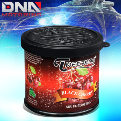 TREE FROG BLACK CHERRY SCENT PREMIUM GEL AIR FRESHENER CAN 2.8OZ CAR/OFFICE/HOME