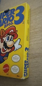 Super Mario Bros. 3 (Nintendo NES, 1990) - Game + Box