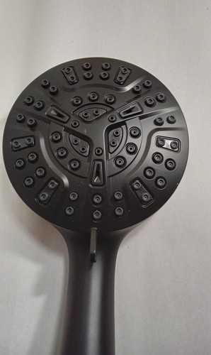Shower Head Multi-setting Matte Black - Hand Held Shower Head Only - Picture 2 of 8