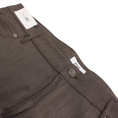 PT05 NWT 5 Pocket Jean Cut Dress Pants Size 40 US In Solid Brown Wool Blend