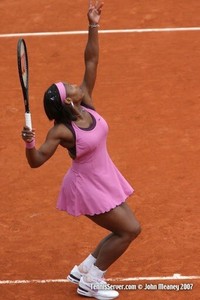 serena williams pink nike dress