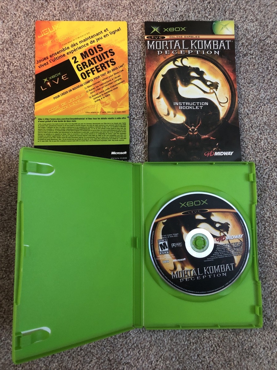 Mortal Kombat：Deception【中古美品・xbox北米版】 Amazon.com: Mortal Kombat Deception - Xbox : Video Games