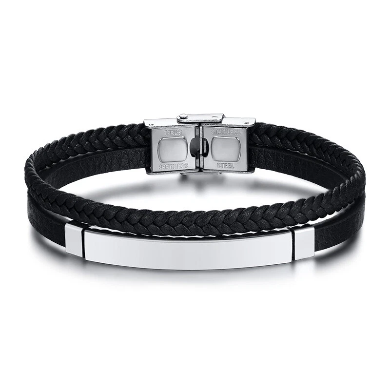 Custom engraved hotsell men's jewelry